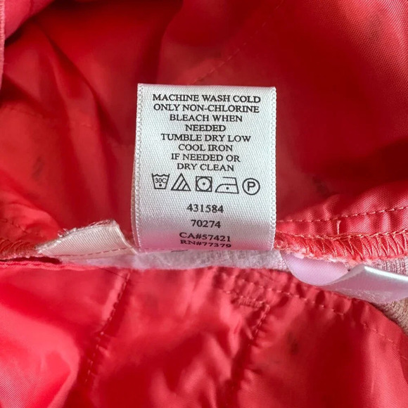 Women's 6 Ann Taylor Peach Shorts Devin Fit Fruit Zipper Fly - Picture 7 of 7